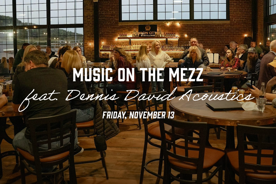 Music on the Mezz feat. Dennis David Acoustics. Friday, November 13